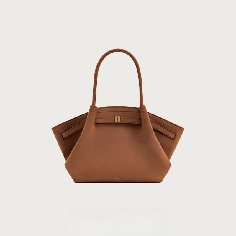 2025S New Model Designer Bag Dumpg Bun New Premium Suede Commuter Large Capacity Handheld Single Shoulder Tote Bag Totebag Handbag