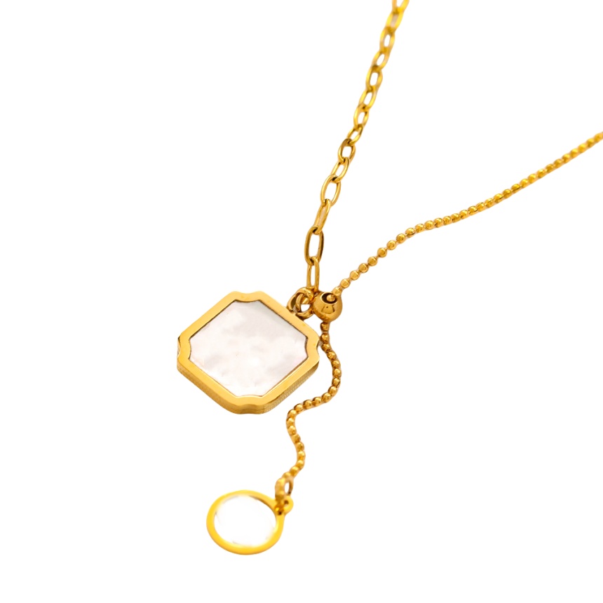 gold necklace women necklaces for men luxury necklace Pendant Classic Retro 18K Gold Necklace Womens Party Party Engagement Fashion Luxury Jewelry Gif