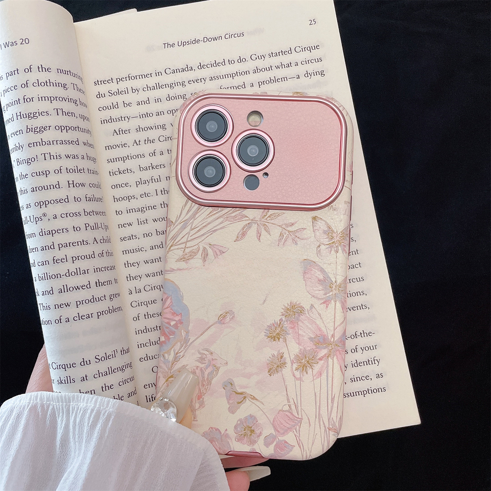 New Fashion Fragrance Home Butterfly Pink White Compatible Apple Pro Max Phone Case iPhone Women's Designer Phone Case