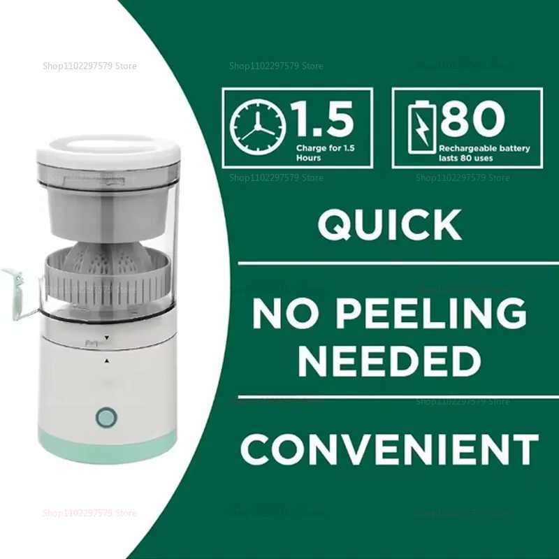 74V Portable Electric Juicer USB Rechargeable Fruit Blender For Orange Lemon Juicing Household Personal Juice Squeezer Mixer C251113