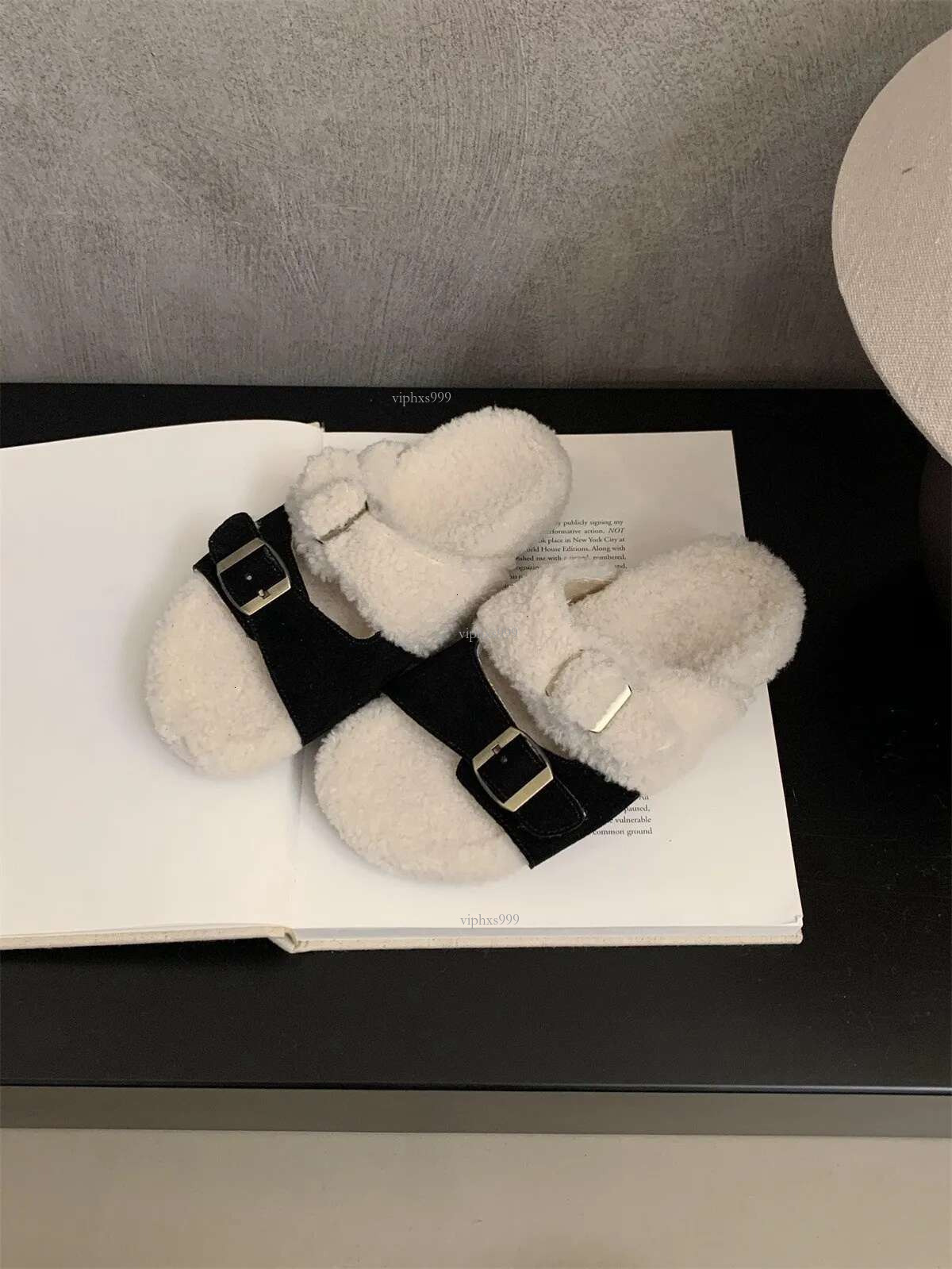 New Free Shipping Designer Shoes Thick Bottom Hairy For Women's Outdoor Wear Autumn And Winter New Korean Version Gentle Fairy Style With Plush C