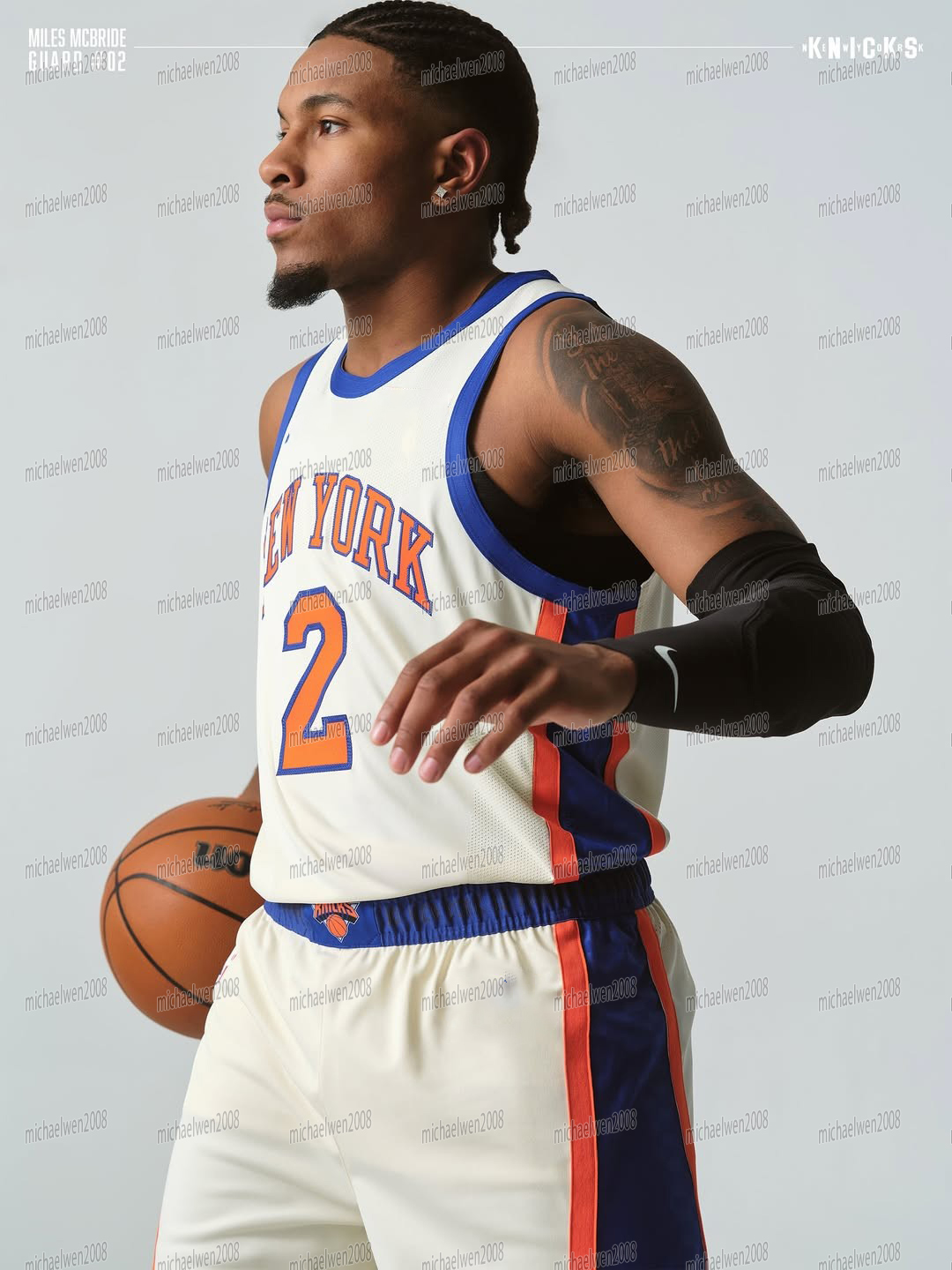 Personalized Custom 2025-26 City Edition Basketball Jersey Jalen Brunson Mikal Bridges OG Anunoby Clarkson Josh Hart WOMEN