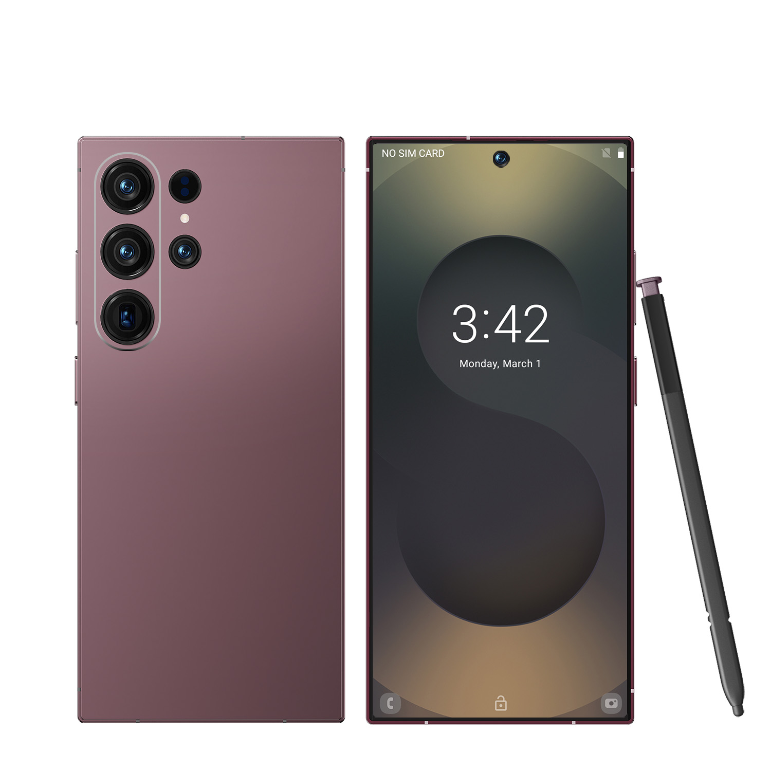 S26 Ultra 5G Smartphone 16GB+1TB mobile phone LTE Ten Core Full Screen Fingerprint Facial Recognition 20MP Camera