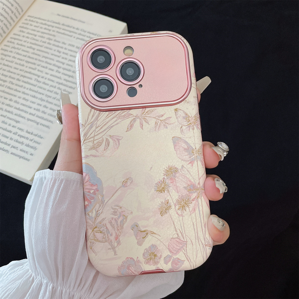 New Fashion Fragrance Home Butterfly Pink White Compatible Apple Pro Max Phone Case iPhone Women's Designer Phone Case