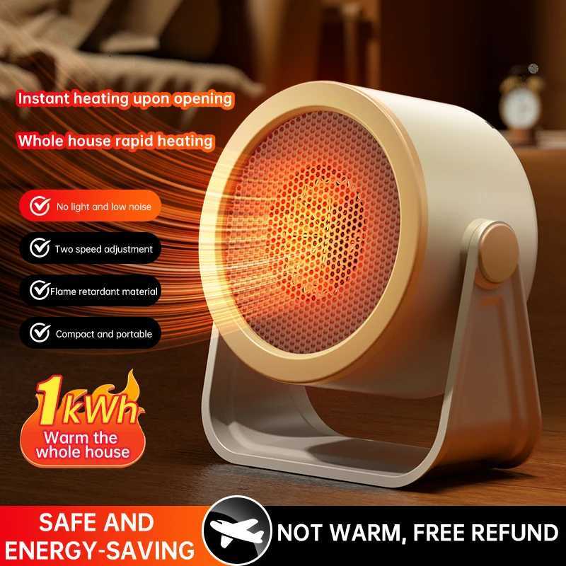 Portable Desktop Electric Heater Hot Air Blower Mini Radiator Fan Heater for Office Home Room Warmer Low Energy Consumption Y251113