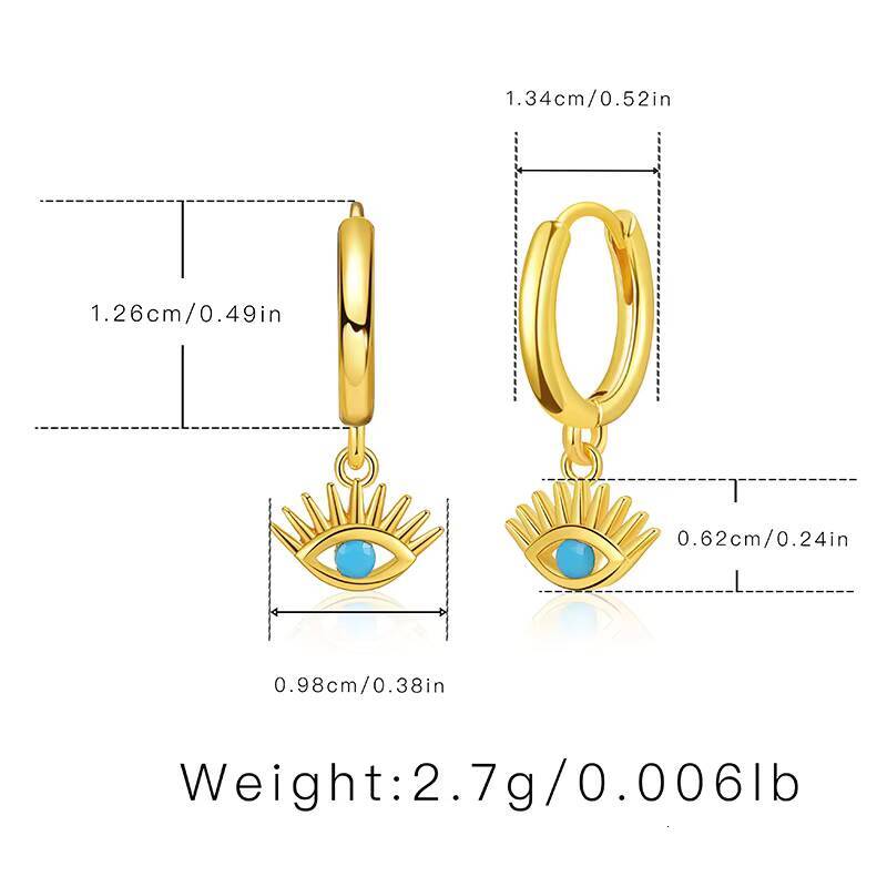 Hot Selling Womens 18K Gold Plated Copper Snake Animal Design Pendant Earrings with Ear Buckle Combination