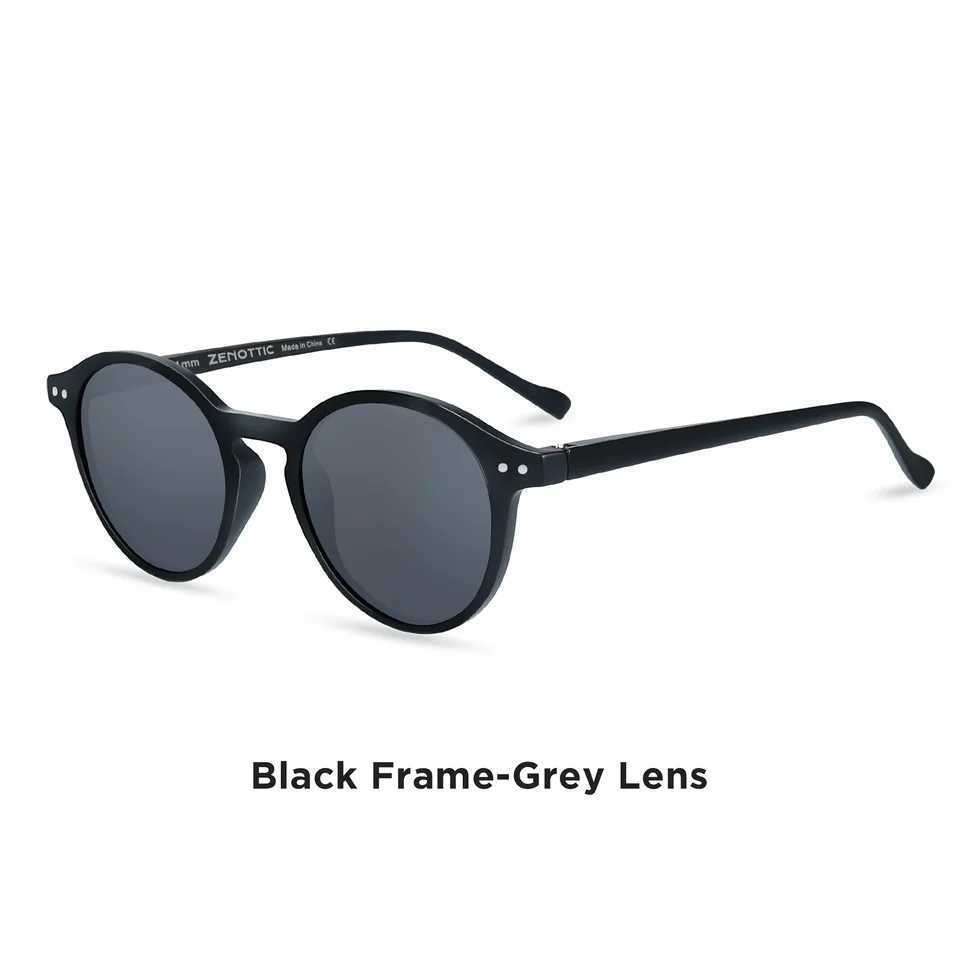 ZENOTTIC (S Size) Retro Circular Polarized Sunglasses 2024 2025 Men Women Vintage Small Round Sun Glasses UV400 Goggles ShadesC250412