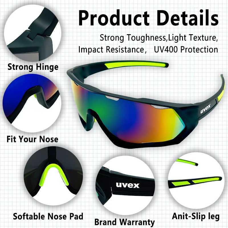 Cycling Sunglasses Womens Mens Sports Glasses UV400 Riding Eyewear Mountain Bike Road Bicycle Mtb Outdoor Bicycle GoggleC250412
