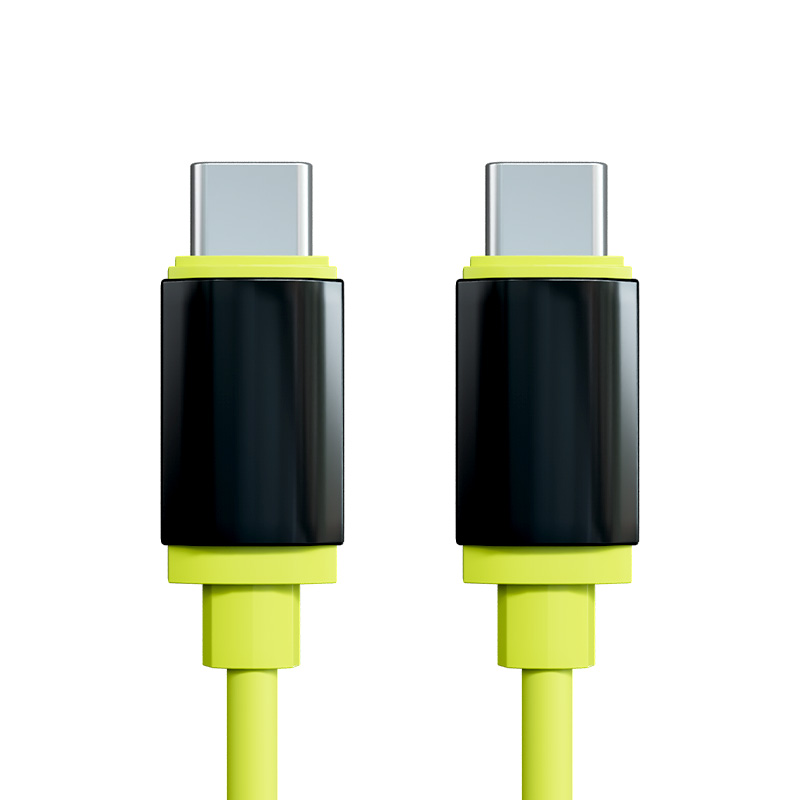 PD3.0 240W fast charging USB Type C cable with silicone wire for iPhone/iPad/Notebook