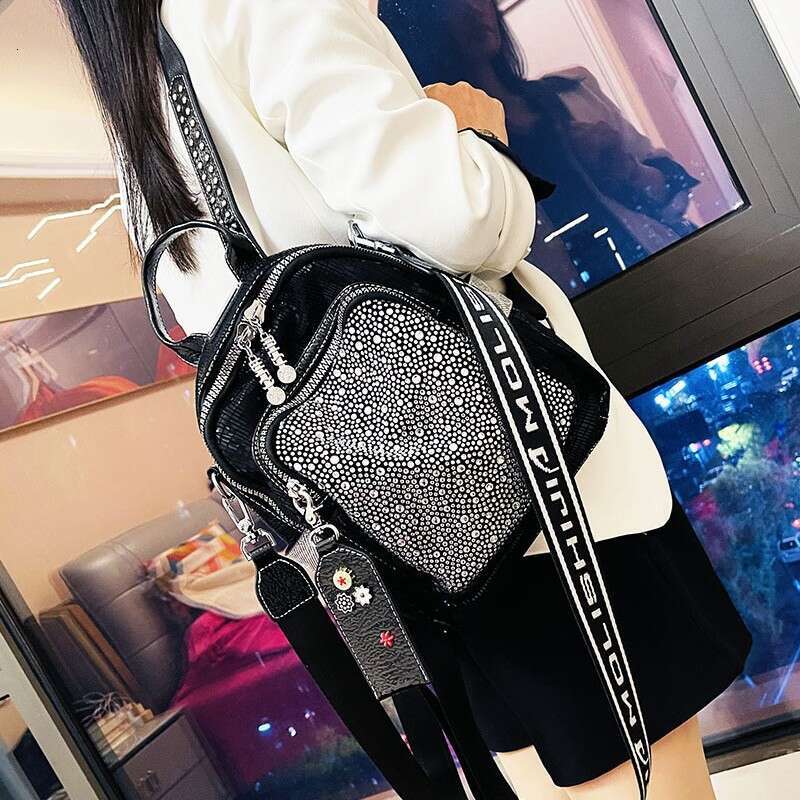 Backpack Advanced New Trendy Travel Bag Fashionable Women's Casual Backpack Single Hundred Shoulder Back