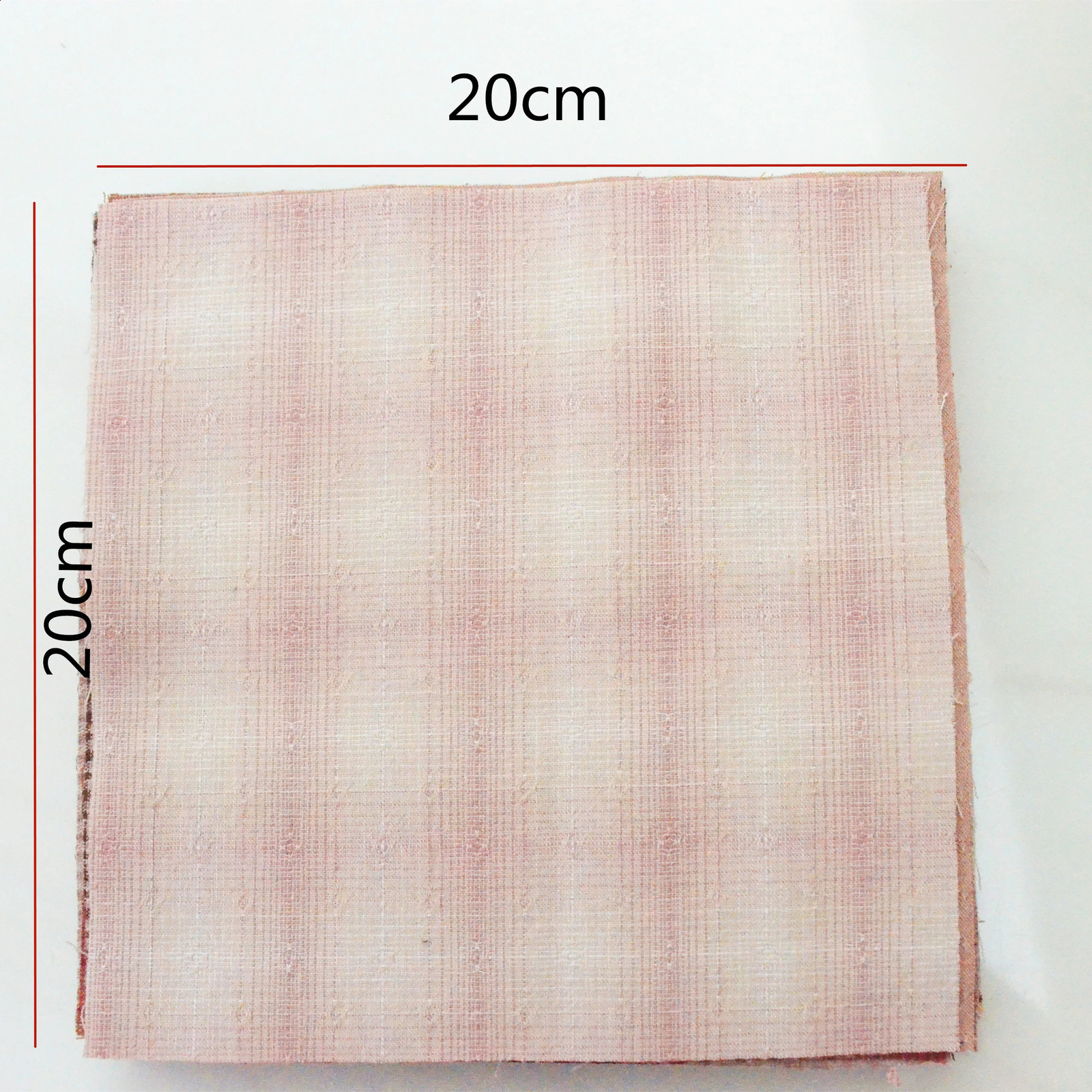30Pcs Pink Red Beige Black Colors Japanese Yarn-dyed Fabric DIY Handmade Patchwork Fabric 100% Cotton Cloth Bundle 20x20cm 250407