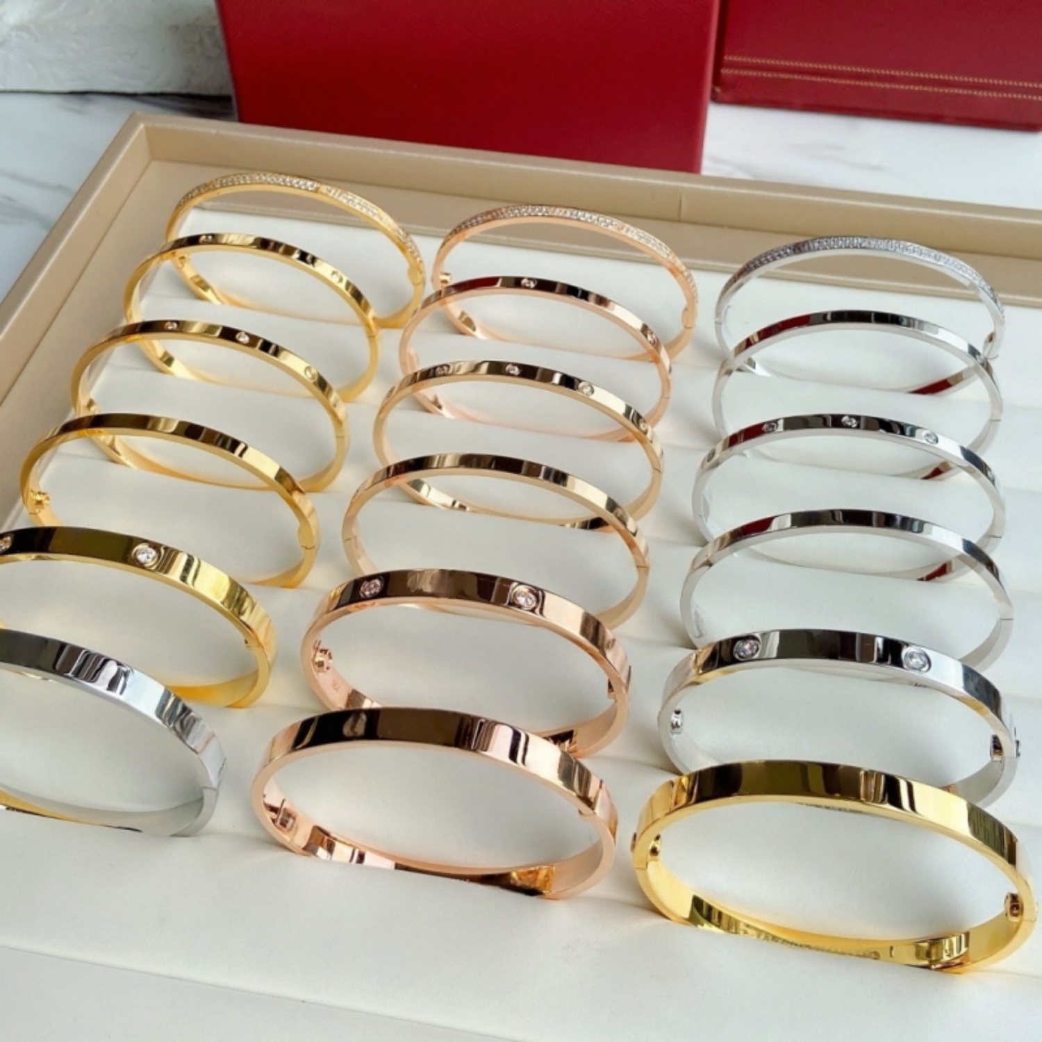 Luxury designer bracelet designer jewelry silver gold bracelet woman man classic fashion travel party festival 18K Gold Plated stainless steel diamond bracelets