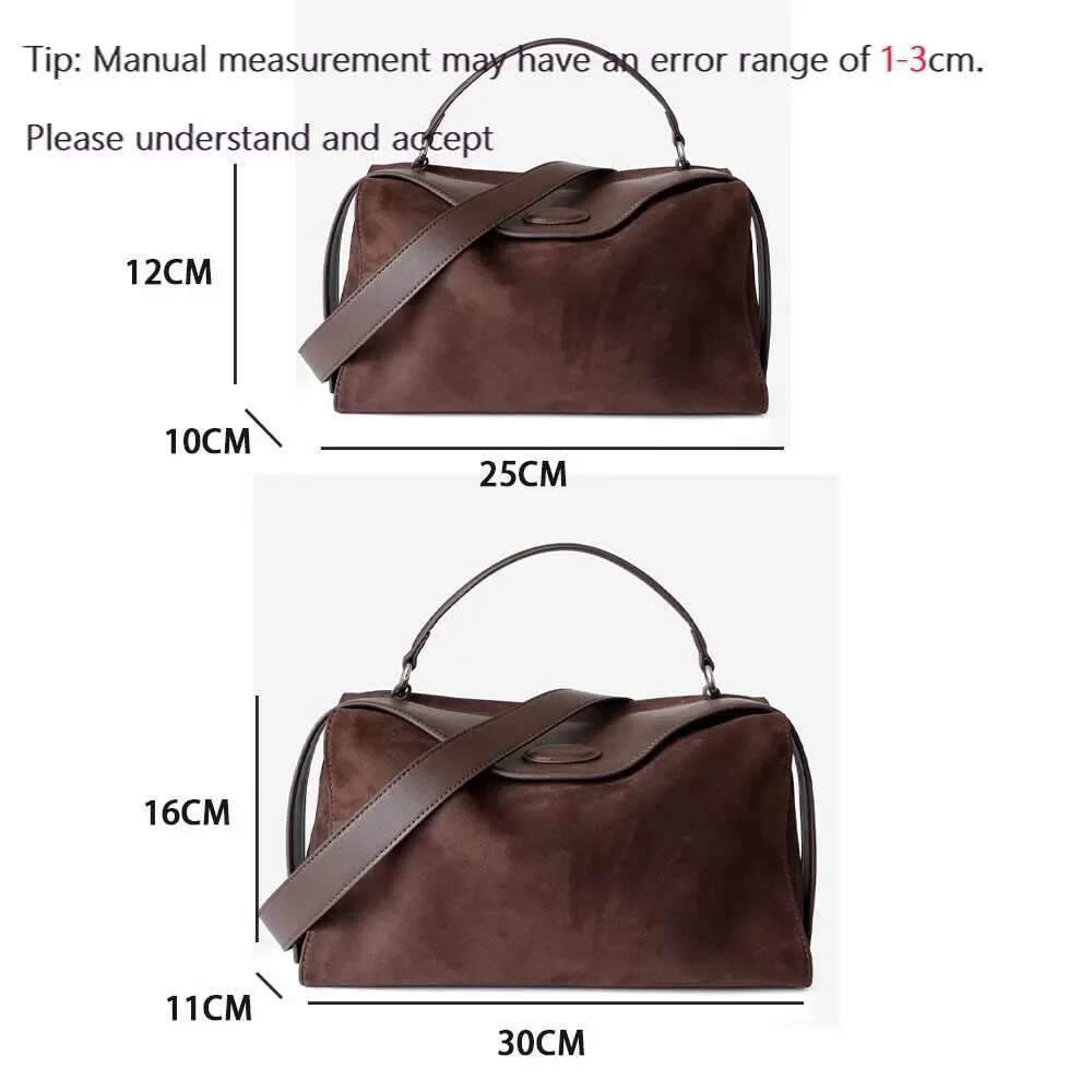 MS Soft Frosted Cowhide Leather Women Bags Designer Boston Bag Shoulder Handbag Chic Lady Autumn Daily Purses Tote 2023