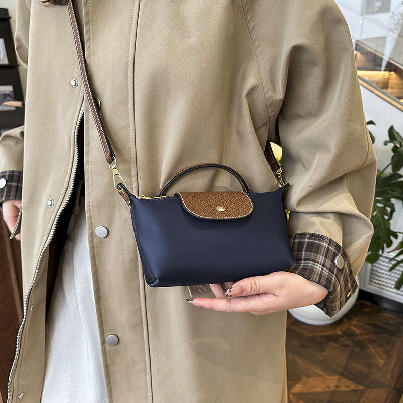 2025 Nylon Dumpling Bun Waterproof Mini Wallet Cross Shoulder Women's Handbag