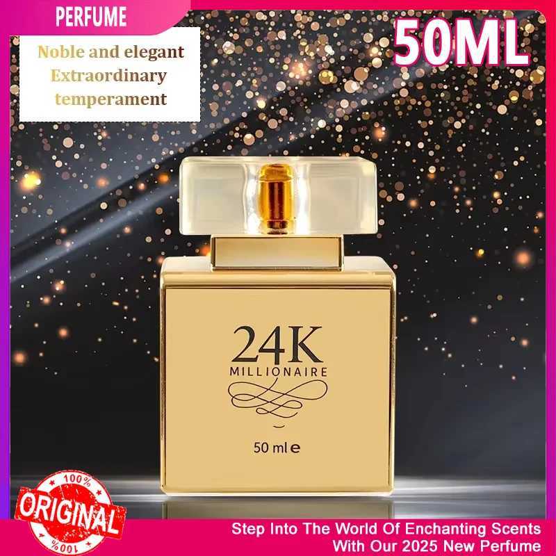 New 24K Gold 50ML Womens Perfume Lasting Fragrance Foreign Trade Exclusive For Southeast Asia Perfume Parfum DeodorantT251113