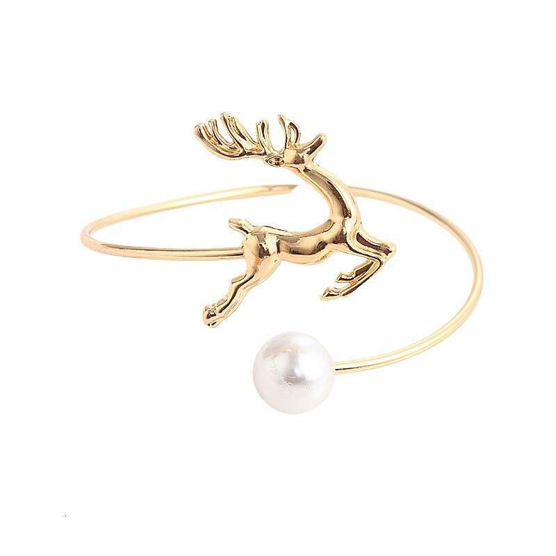 Cross-Border Amazon Middle East Modern Simple Deer Necklace Bracelet Jewelry Set Finished Goods Wholesale