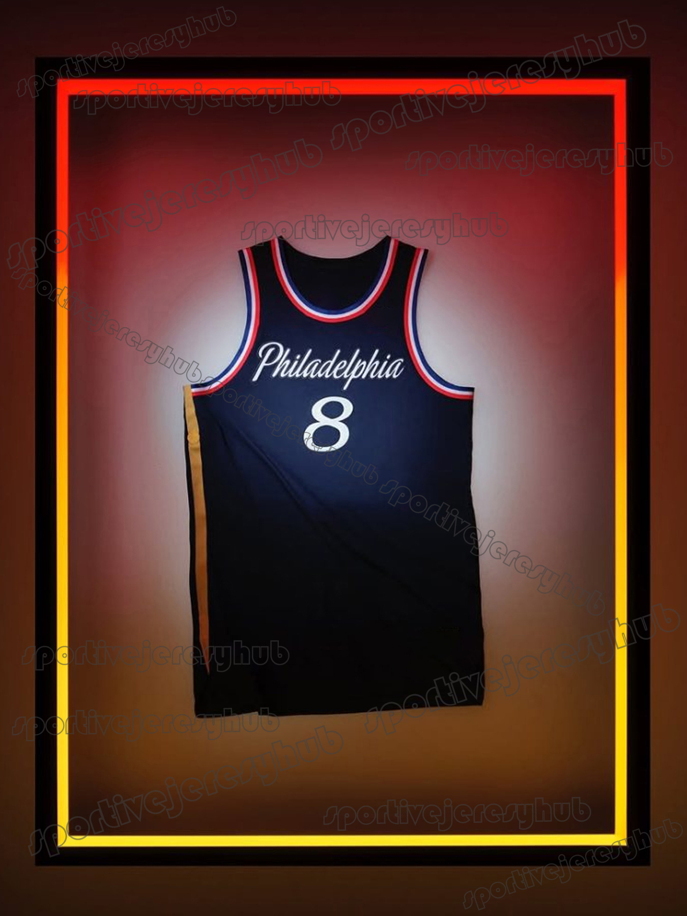 2025-26 City Basketball Jersey George Maxey Edgecombe Grimes Oubre Jr. Drummond McCain Custom Stitched Casual Wear All Sizes Available