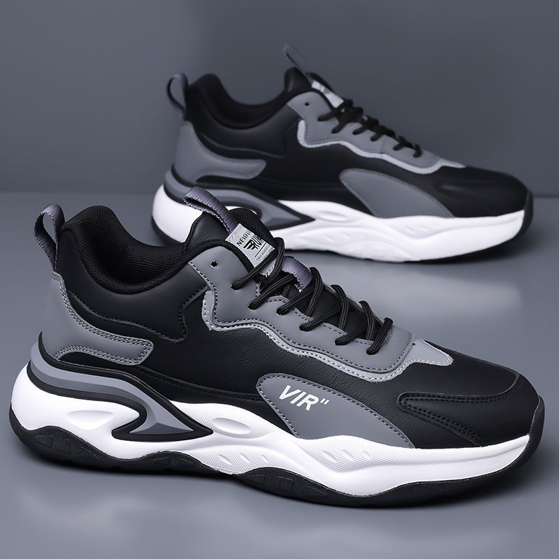 New High Quality Men's Sports Spring Summer Versatile Soft Sole Cushioned Wear Resistant Running Shoes Lightweight Breathable Outdoor Sneakers