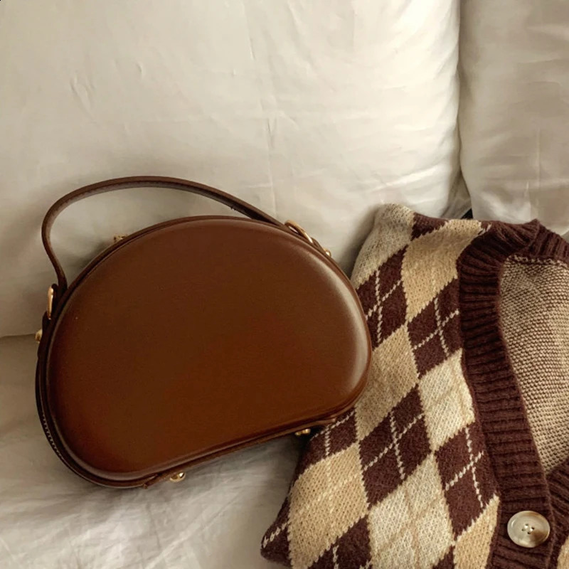 SUNNY BEACH Vintage Mini Cute Woman Fashion PU Leather Crossbody Bag Female er Tote Handbag Purse Korean Style 250411 - view 3