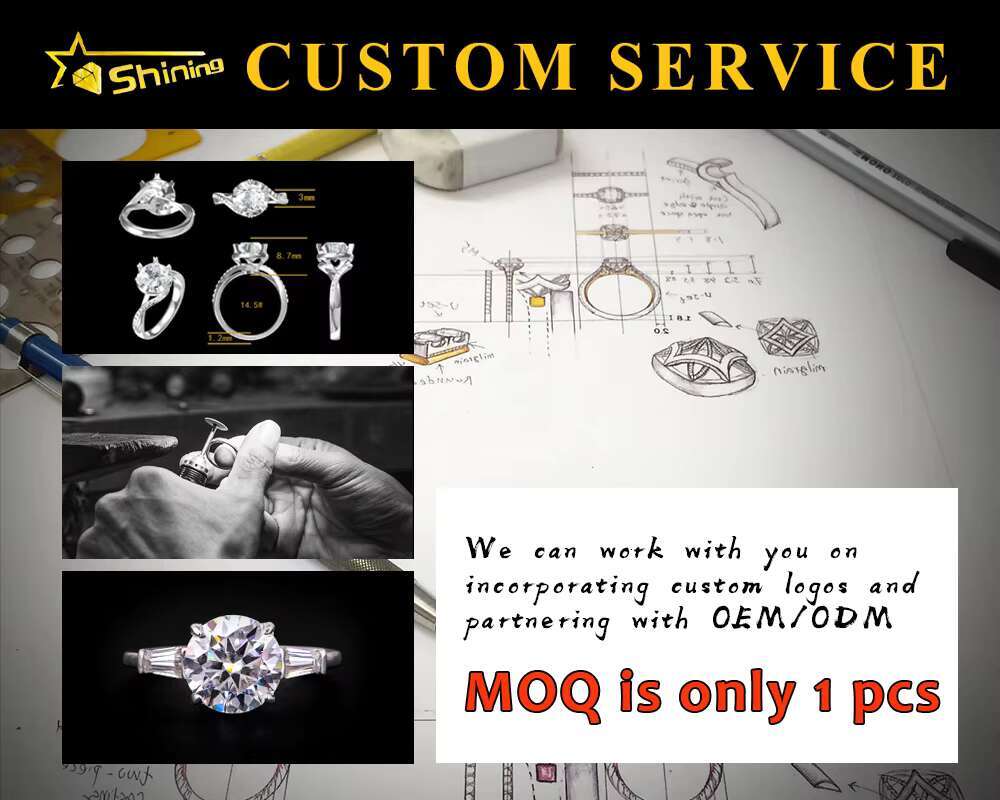 Luxury halo 5 ct Pear Lab Moissanite Diamond Sterling Silver 925 Rings 14K 18K Real Solid Gold Wedding Band Engagement Ring
