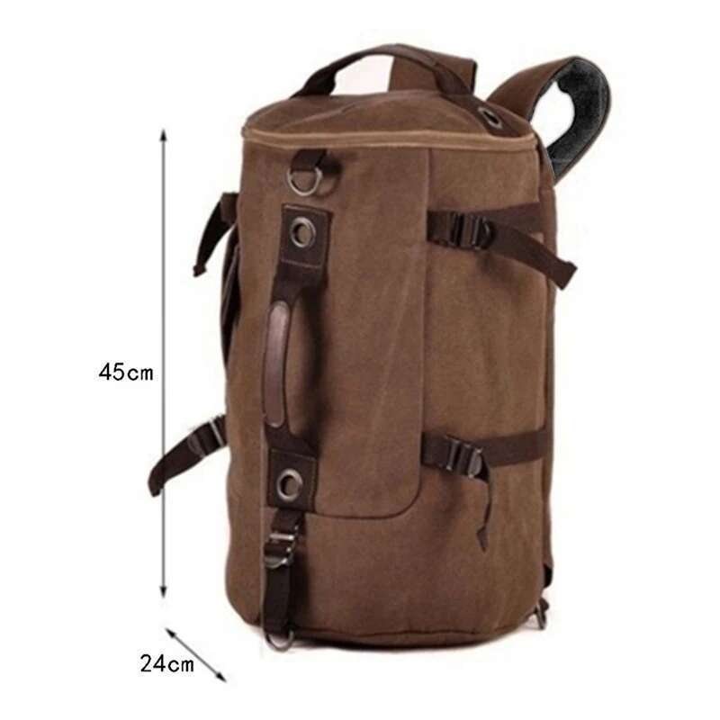 New Travel Mountaineering Men Camping Backpack Hiking Outdoor Sports Bucket Round Trekking Rucksack Traveg Bag