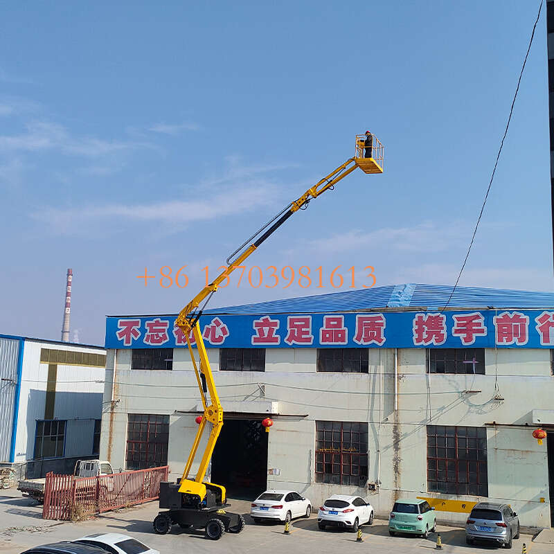 Curved Arm Elevator Conquer Obstacles with Unmatched Reach & Precision Lifting