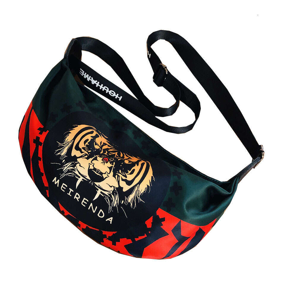 Backpack Trendy Chest for Women New Women's Canvas Dumpling Sports Waist Crescent Single Shoulder Crossbody Bag