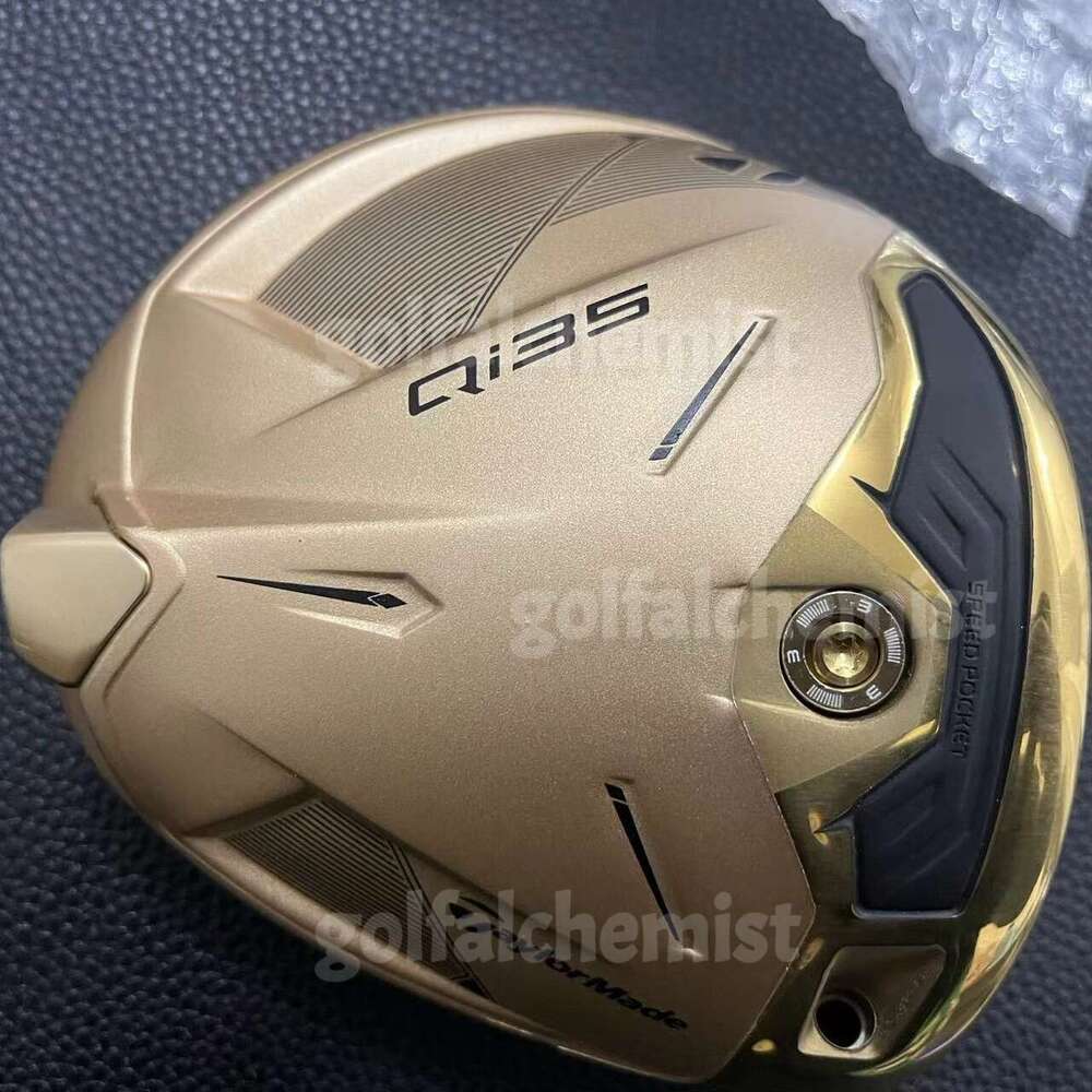 Golf clubs driver Taylor QI35 max Driver Gold Golf club Mens 9°/10.5° S/R/Sr Flex Golf Drivers Shaft Material Graphite shaft With Cover nimbusgear
