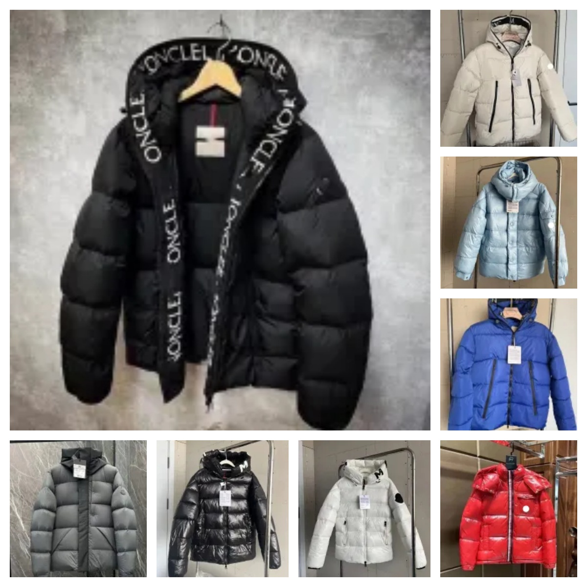Men's Designer Moc Down Jacket NFC Arm Scan Parkas Puffer Pocket Jacket Thickening Warm Versatile Zipper Style Cardigan Coat Winter
