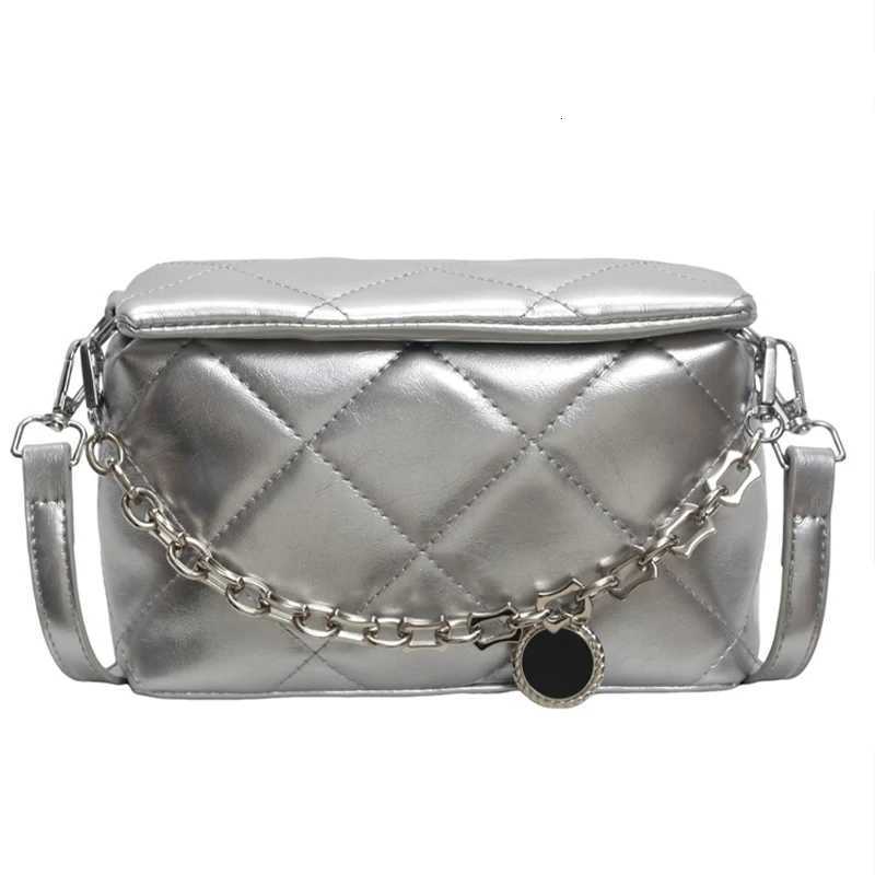 Women Bag Summer New Korean Popular Casual Versatile Personalized Chain One Shoulder Bags Fashion Diamond Lattice Crossbody BagW251112