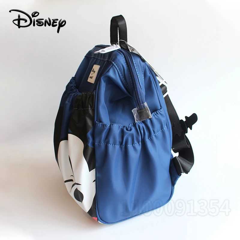Disney Mickey New Diaper Bag Backpack Large Capacity Multifunctional Baby Diaper Bag Cartoon Cute Lightweight Outdoor Mommy BagXJ250412