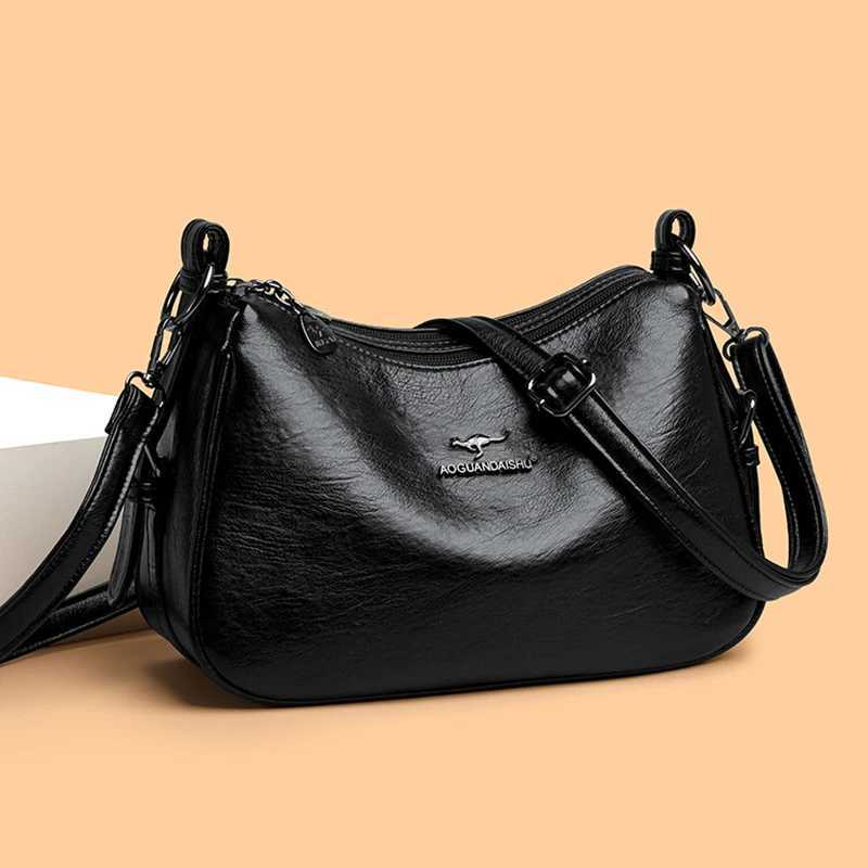 Luxury Designer Ladies Handbags New High Quality Leather Shoulder Bag for Women Female Retro and Minimalist Crossbody Bag PursesW251112