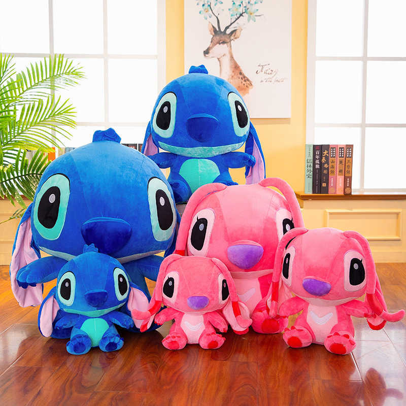 Stitch Doll Large Plush Toy Large Stitch Cloth Doll Lover Gift Big Ears Plush Y250412UO1R