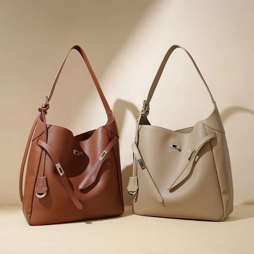 Avro's MODA Brand 2024 New Fashion Women Genuine Leather Shoulder Bag Designer Crossbody Bucket Lady's Messenger Bags