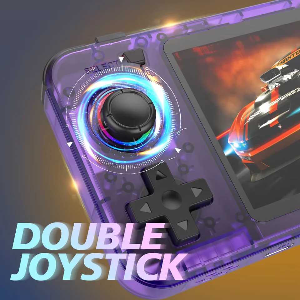 R36H Handheld Game Console 35-inch IPS Sn Linux Retro Video Games Player 3000 mAh 128G 20000 Classic Game H251113