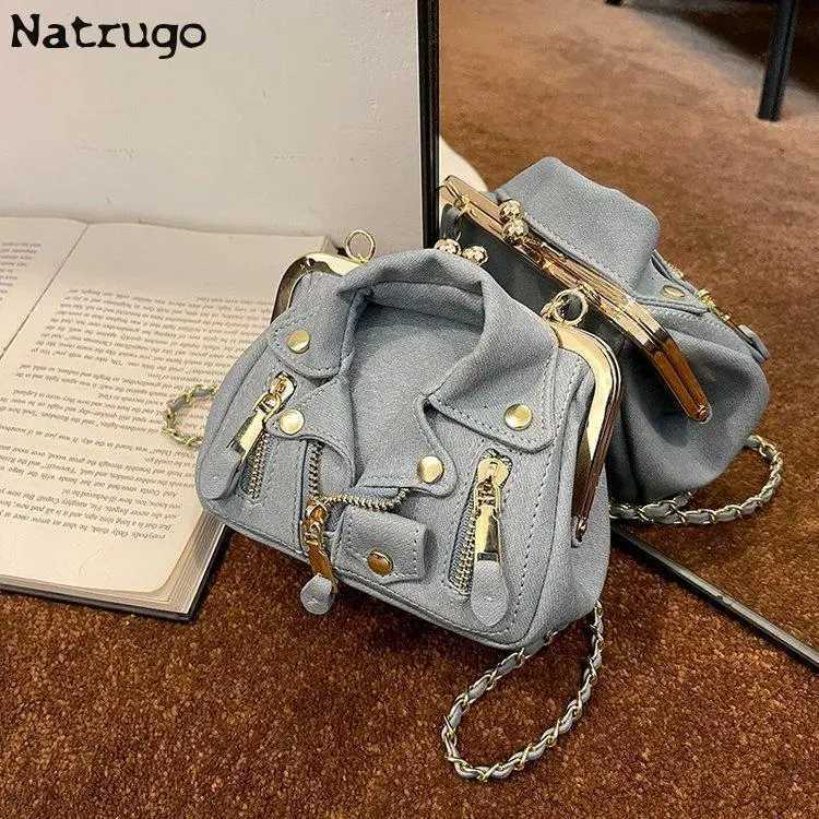 Small shoulder Bag For Women Cute Clothes Shape Crossbody Bag For Girls Fashion Rivet Girls Shoulder Chain Bag Womens BagW251112