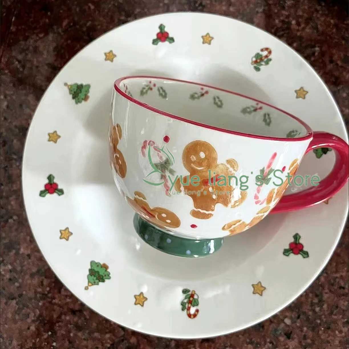 Christmas Christmas Dinner PlateThe Christmas Tree Underglaze Colored Ceramic Dining Plate Is Made of Bone Porcelain Craftsmanship Y251113