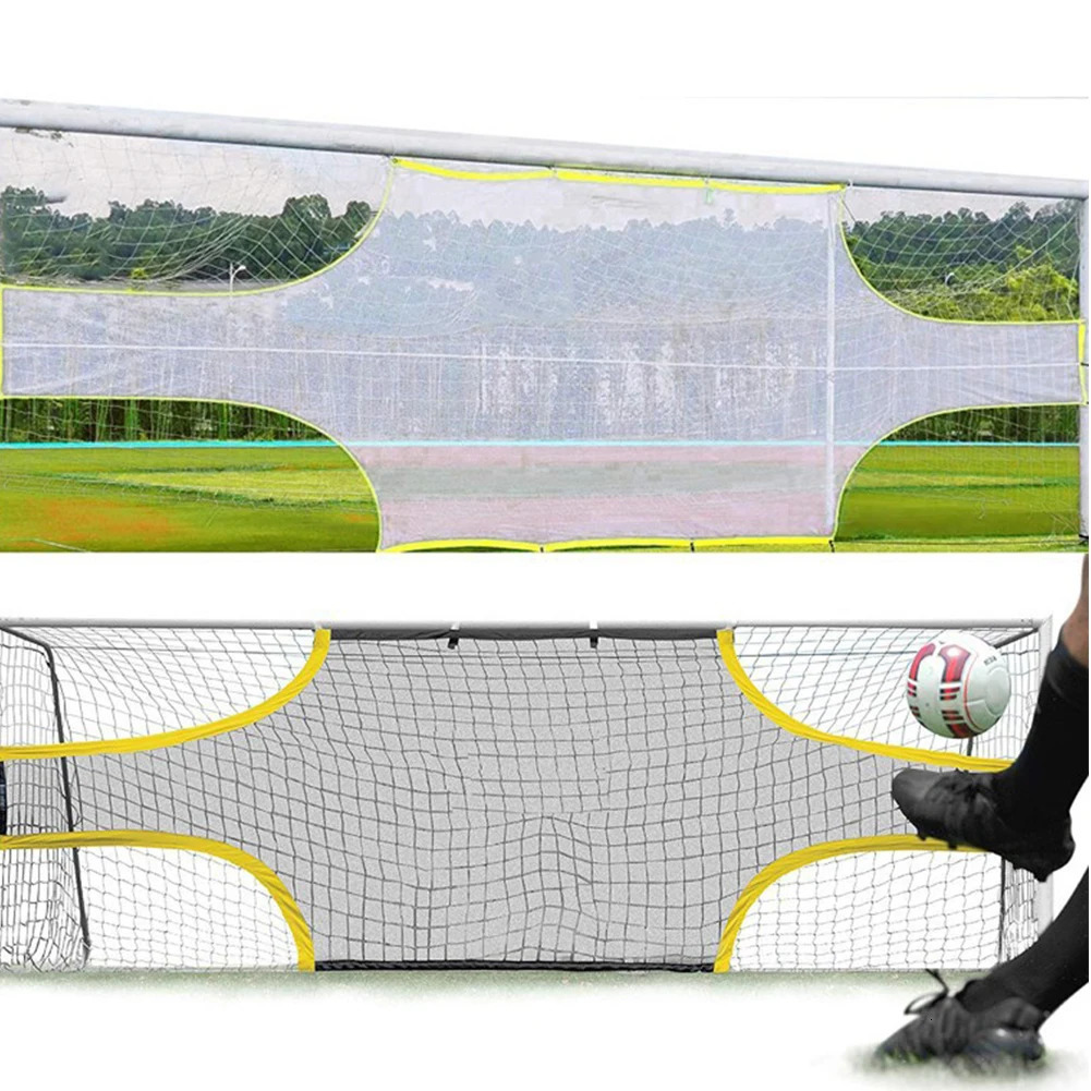 5/7 Person Goals Soccer Goal Target Training Aid Goalkeeper Football Goal Net Soccer Field Net for Scoring and Finishing 251112