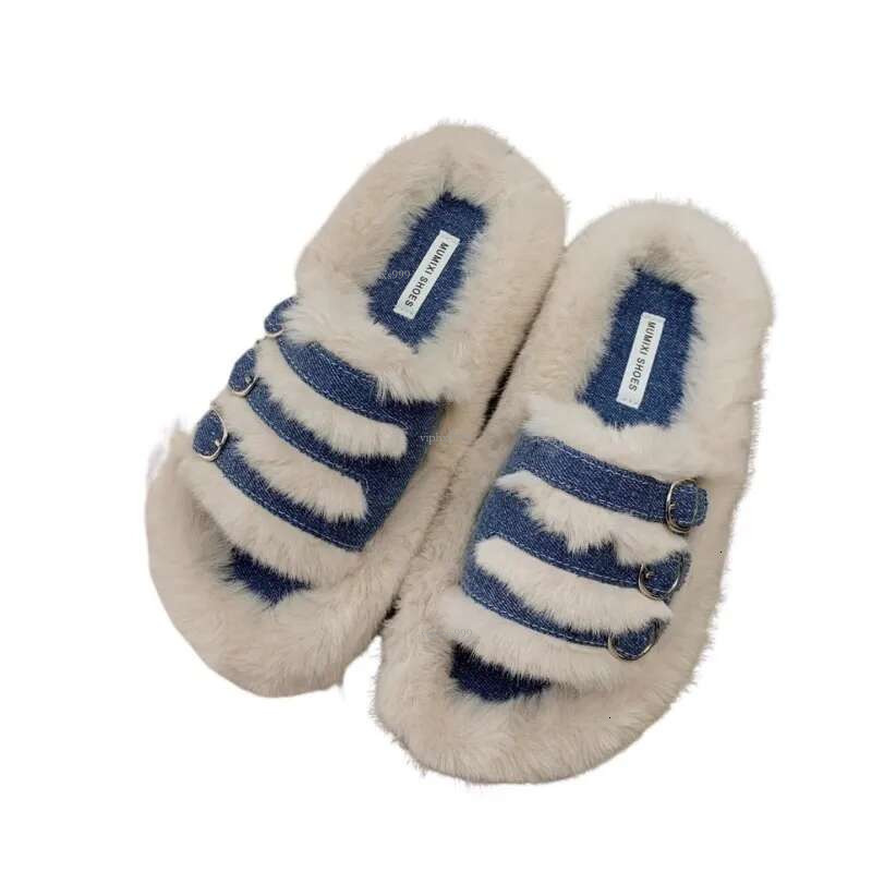 New Free Shipping Designer Shoes Fan Gui Niche Design Sense Thick Sole Height Increasing Fairy Slippers For Outdoor Wear Internet Autumn And Winter La