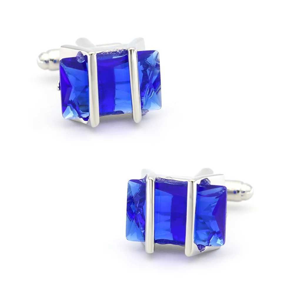 Crystal cufflinks with 28 stone design hot selling copper material cufflinks wholesale and retailT250412