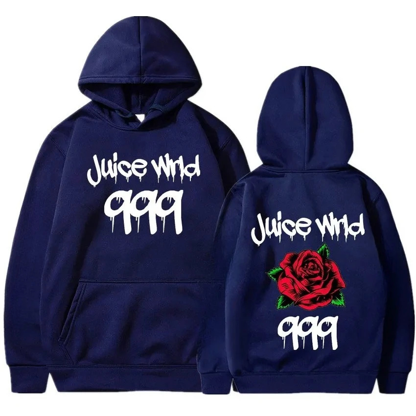 Juice world hip-hop pop singer street fashion men autumn and winter comfortable pullover hoodie outdoor sports 251104
