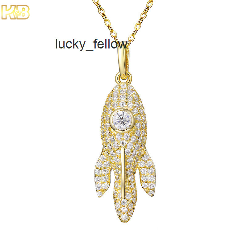 Hip Hop Luxury Moissanite 925 SilverPendant Iced Out Diamond Cut Stones Premium Jewelry Dazzling Bold Streetwear Statement