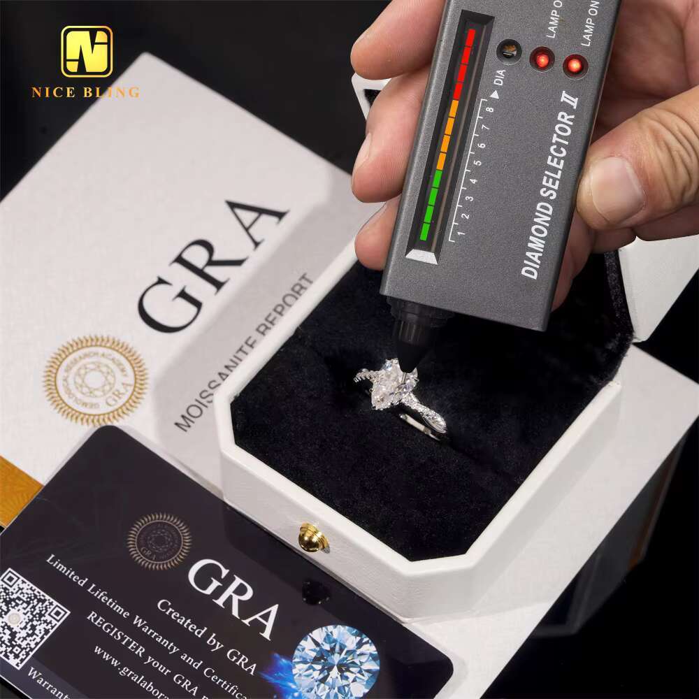 Pear Cut Big VVS Moissanite Diamond Fashion Jewelry Wedding Ring 925 Sterling Silver Rings Jewelry Engagement Ring for Women