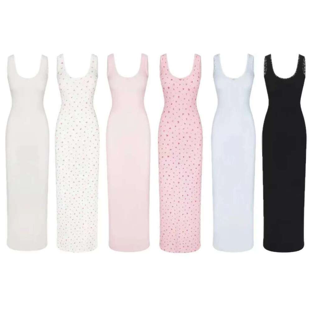 Women's Wear Kim Lace Ral Stretch Dress Thread Large Halter Skirt