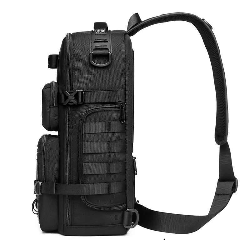 Ozuko bag Outdoor Tactical One Shoulder Crossbody High Capacity Waterproof Sports Bag For Man