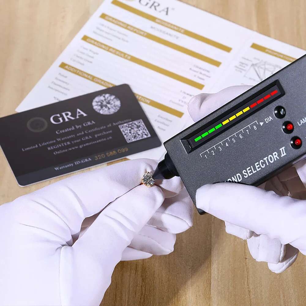 0.1-5ct Test Passed Moissanite Studs Earrings for Women Orginal 925 Sterling Silver Screw Back Earring Sparkling Wedding Jewelry