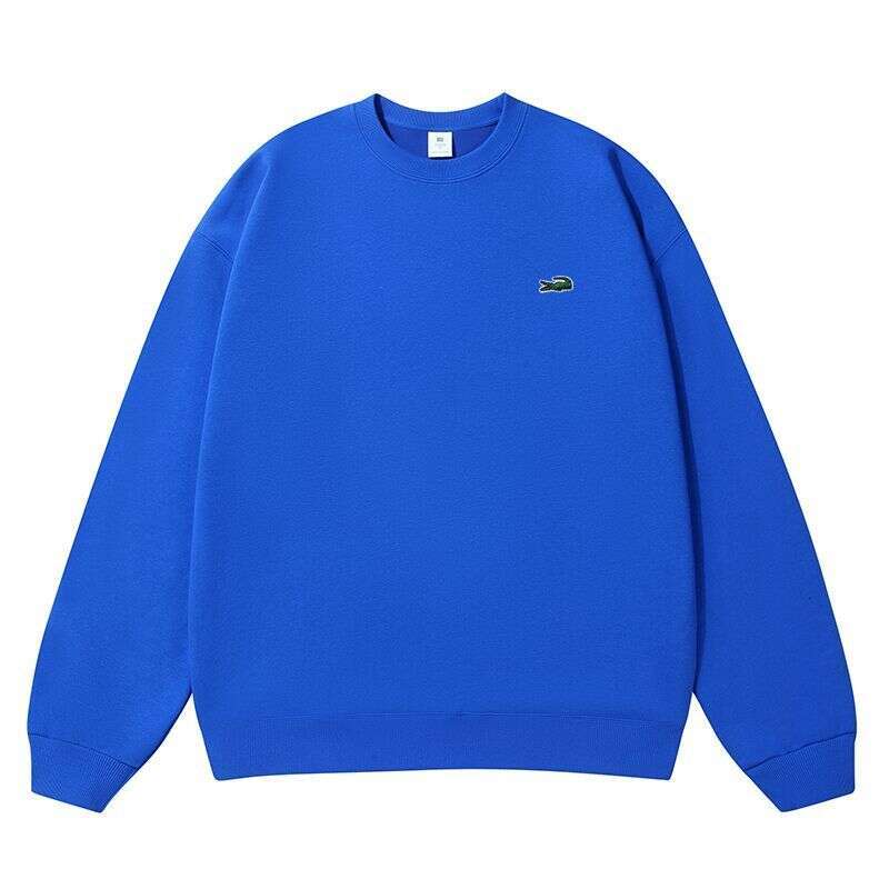 Noble Crocodile Official Flagship Store Sweatshirt Men's Autumn and Winter Round Neck Long designer hoodie Sleeve T-shirt Casual Loose Fleece Lin