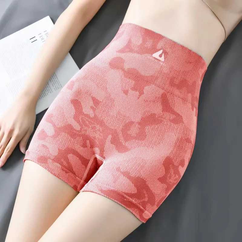 Womens shorts womens sports shorts new cycling jogging fitness high waist push ups gym shorts womens yoga clothing new Y250412