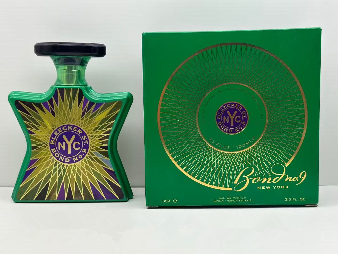 NYC Bond No9 Perfume 100ml Greenwich Village Bleecker Street Lafayette Street Tribeca Wall Street Men Woman Fragrance Spray