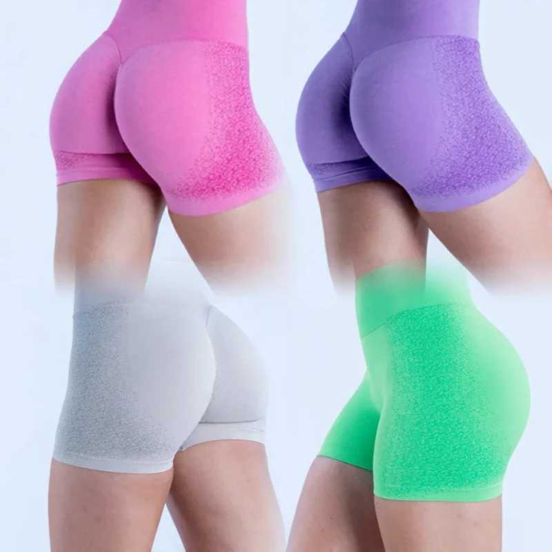 DF ignition shorts with 4.5-inch low waisted seamless yoga shorts Scrunch Bum gym shorts bike shorts stretch fitness shorts Y250412
